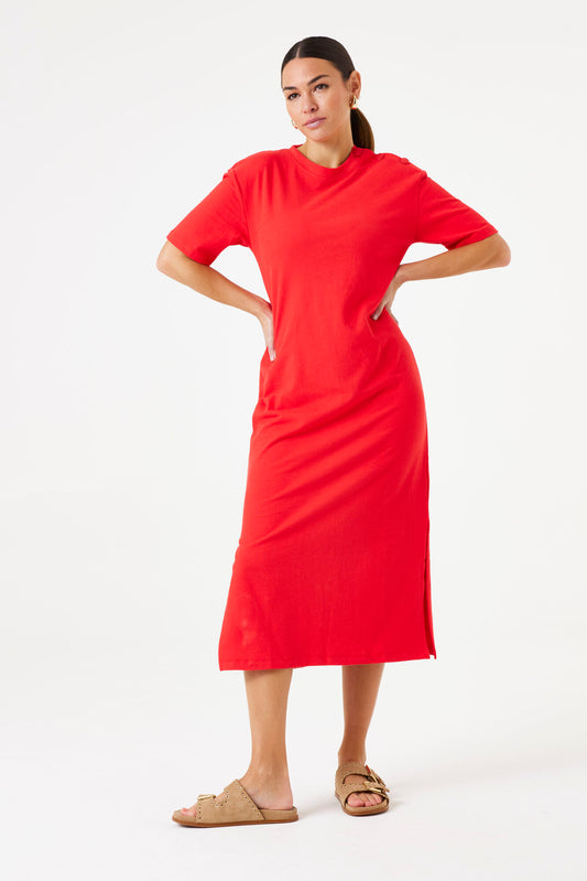 Robe Molly | Rouge coquelicot