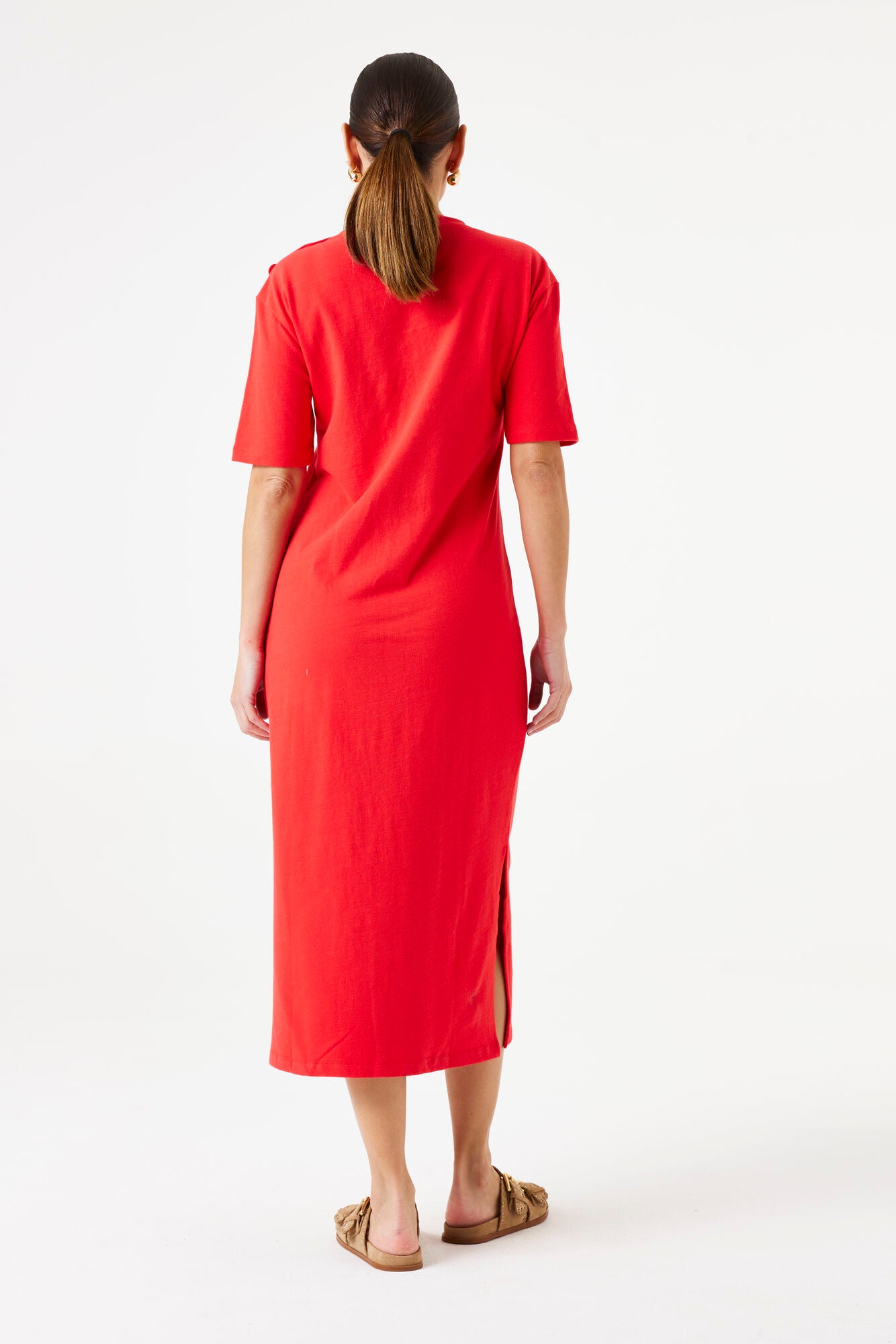 Robe Molly | Rouge coquelicot