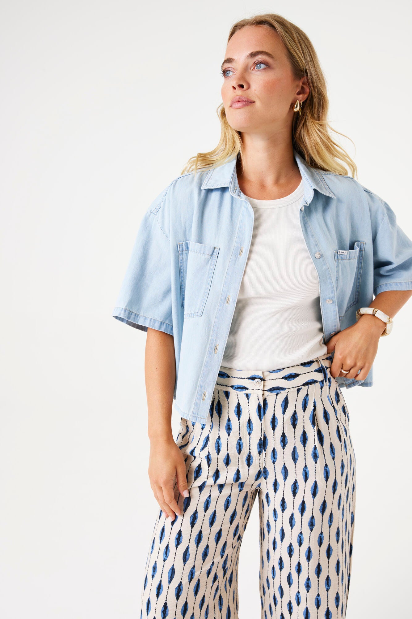 Veste Méloda | Bleu pâle
