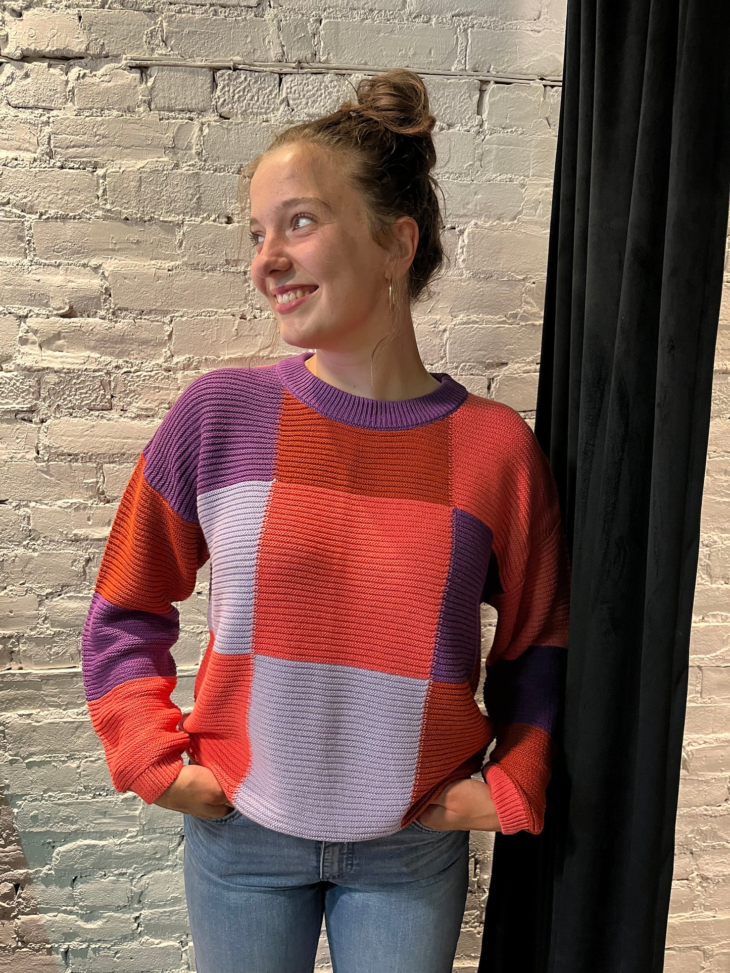 Tricot Harlen | Mélange corail