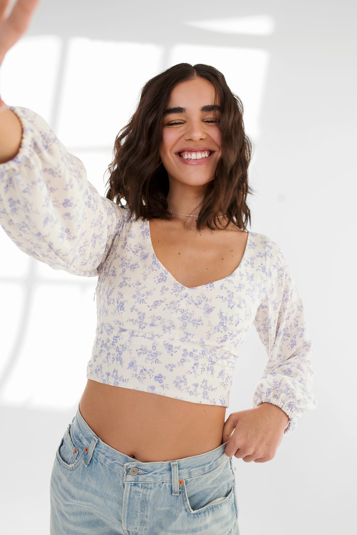 Blouse Eva | Motif floral
