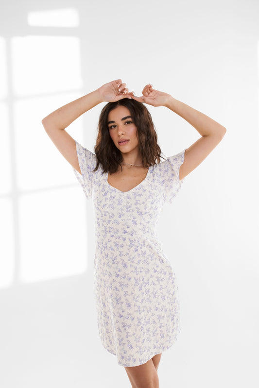 Robe Évalie | Motif Floral