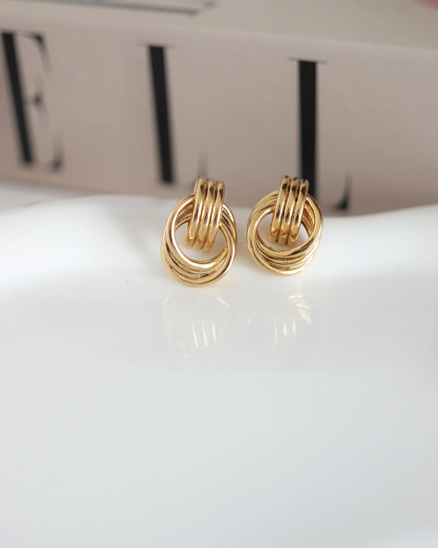 Boucles d'oreilles Indira | Dorée