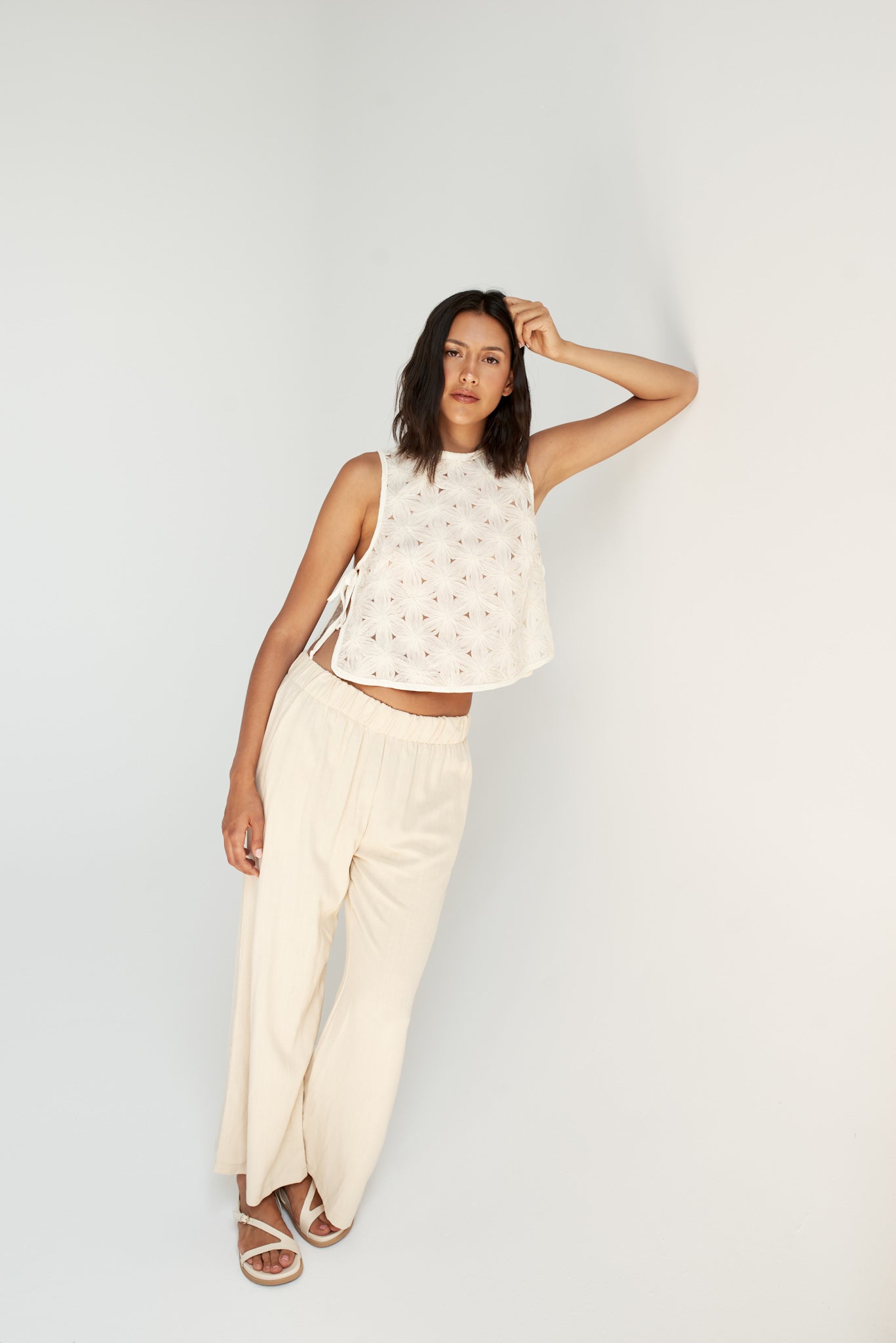 Pantalon Flavie - dailystory | Beige