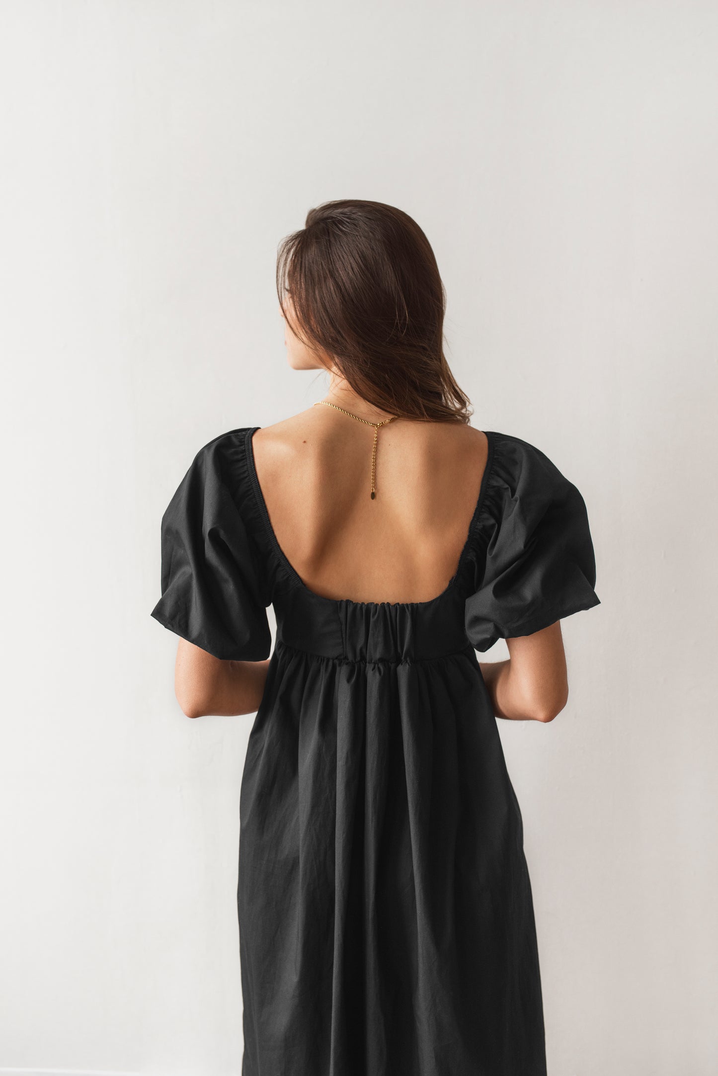 Robe Flore | Noire