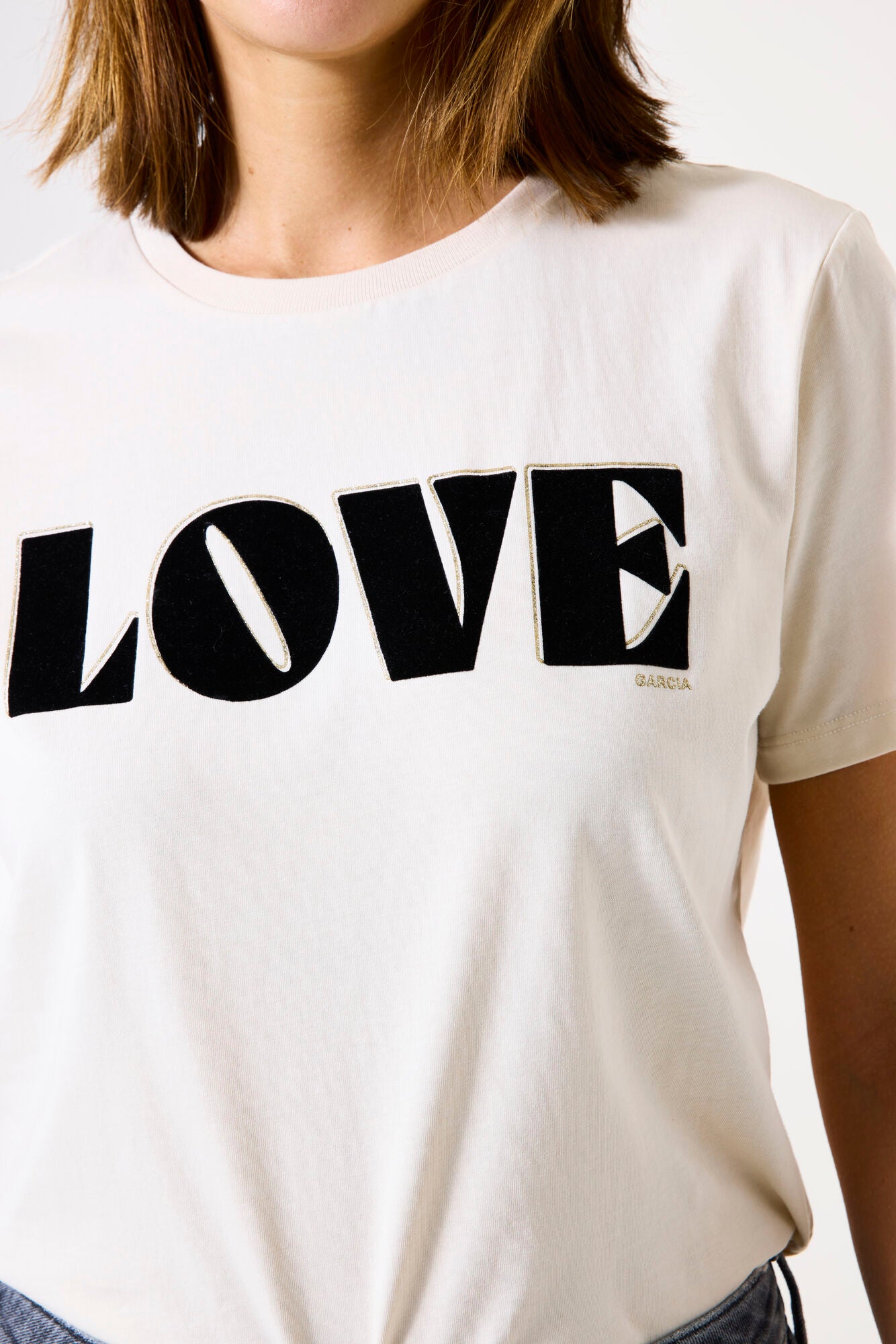 T-Shirt Love | Ivoire