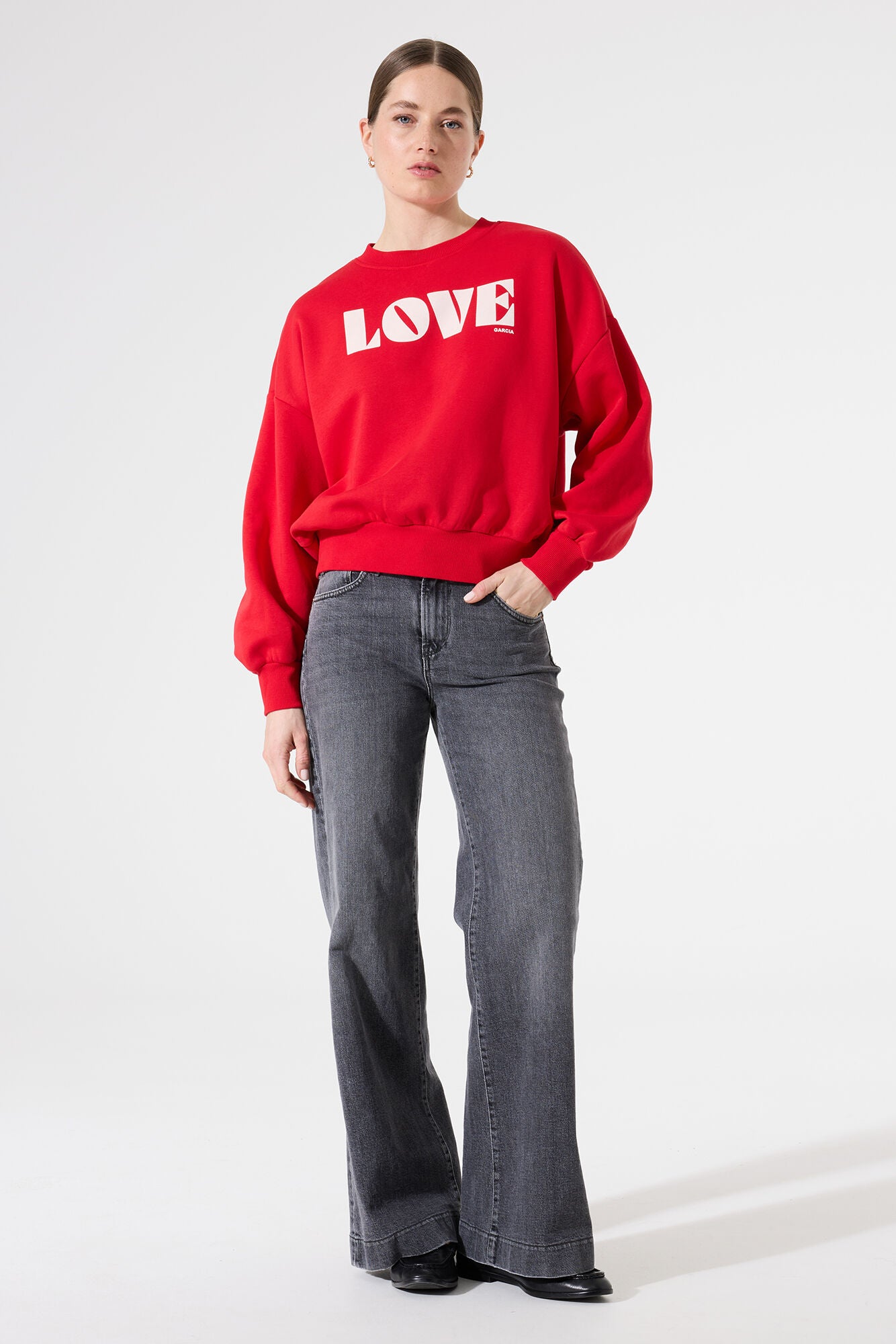 Chandail Love | Rouge