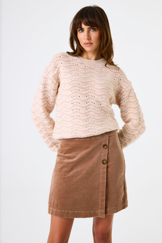 Jupe Sophia | Cognac