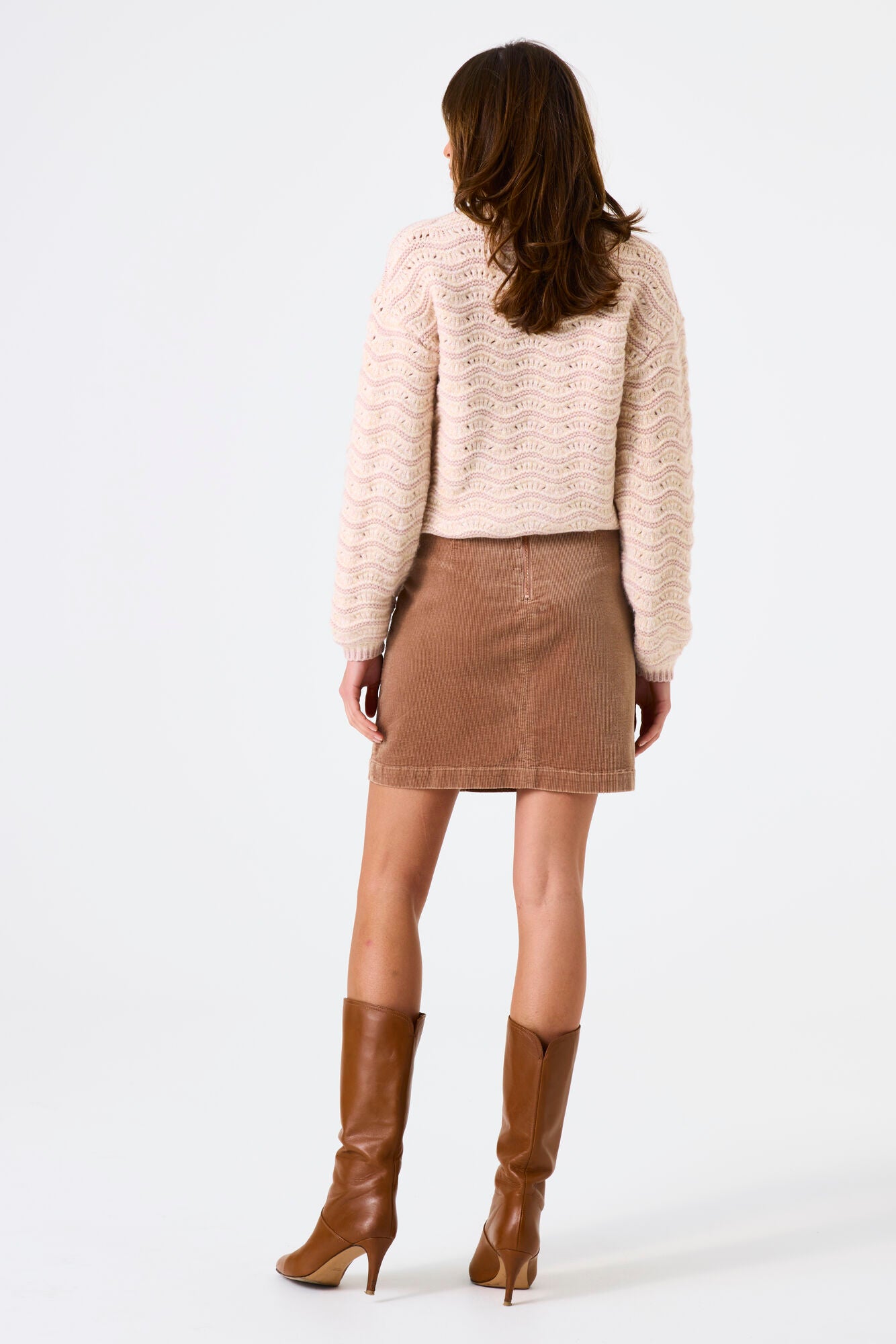 Jupe Sophia | Cognac