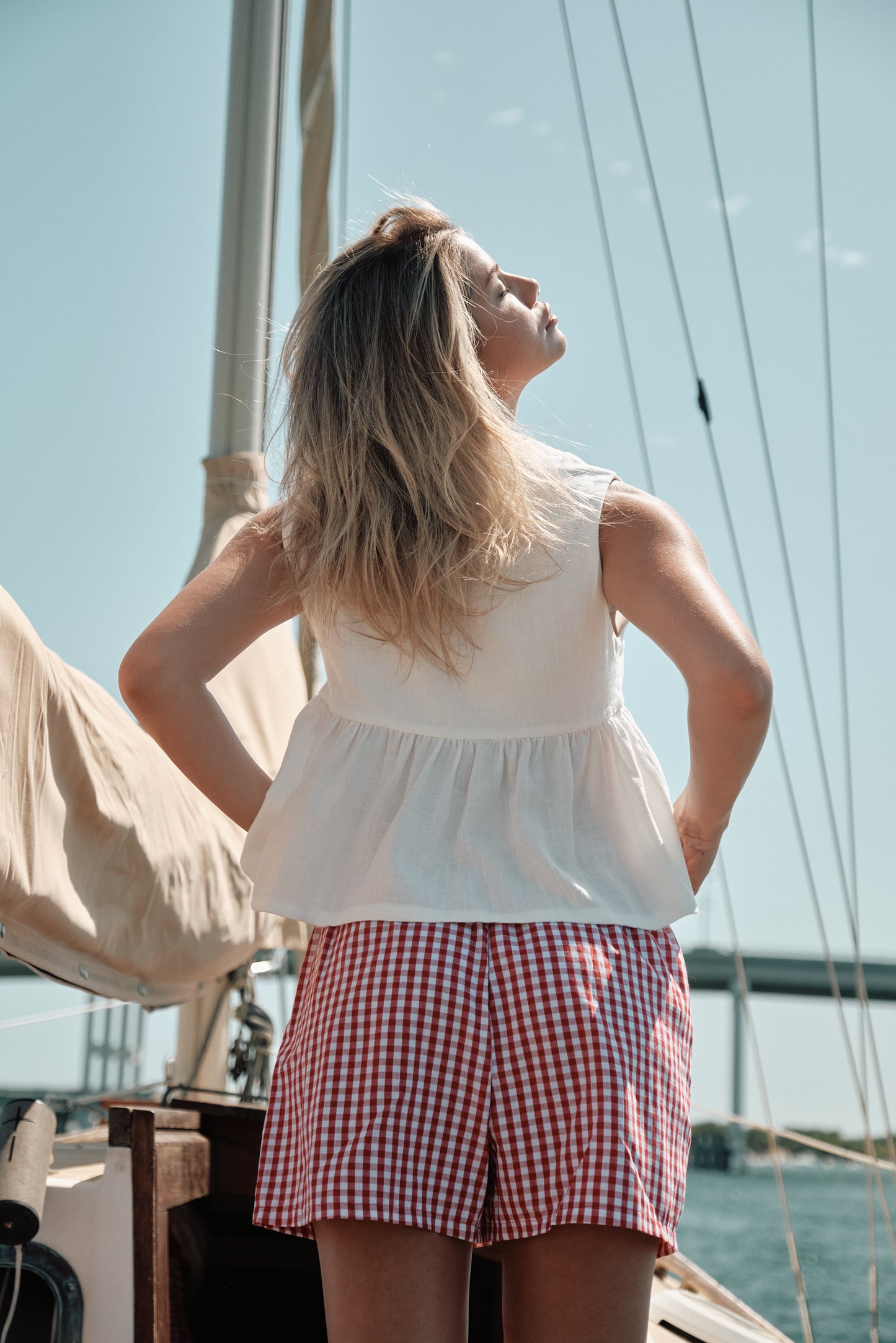 Blouse Leanne | Blanc cassé