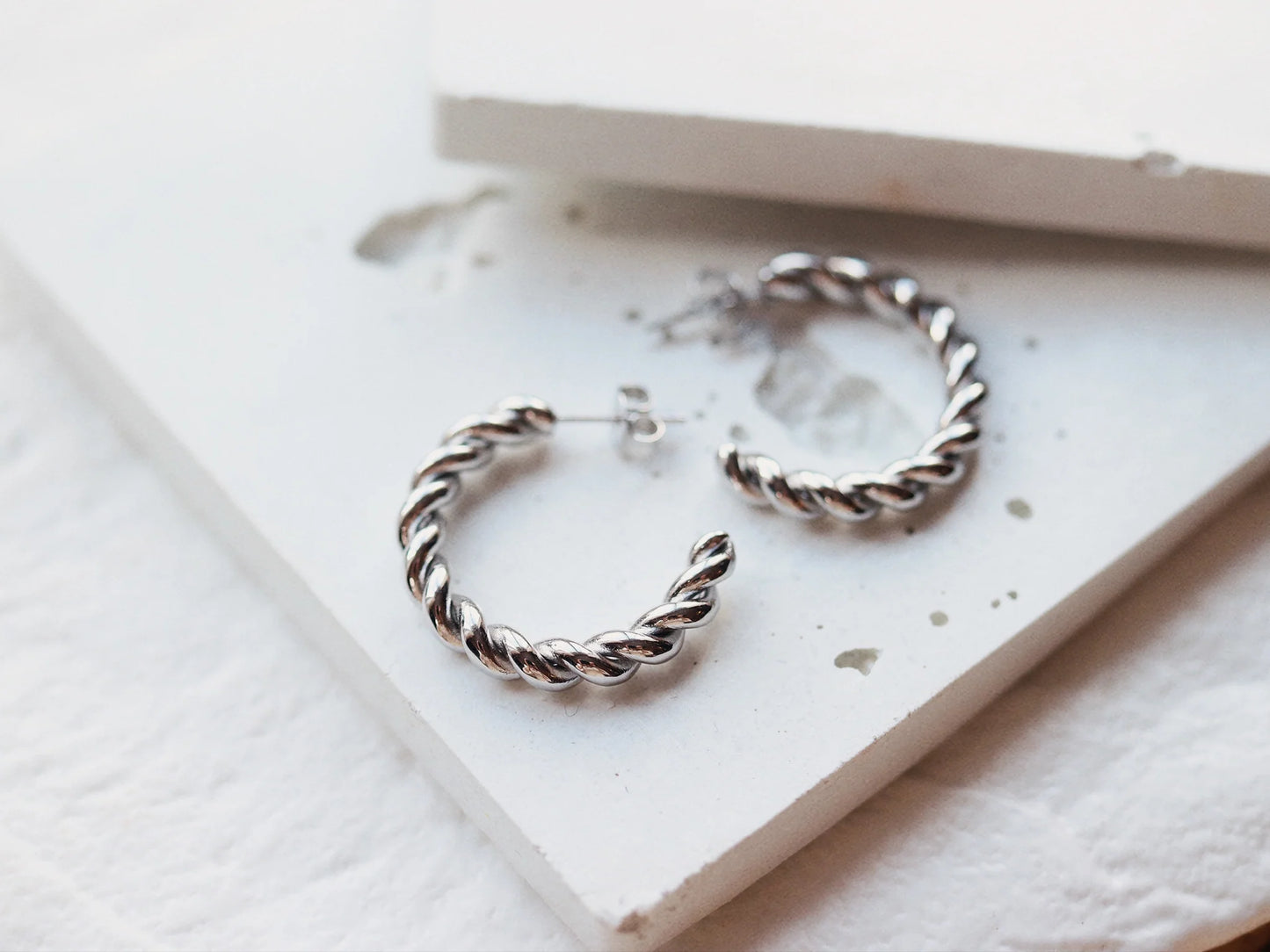 Boucles d'oreilles Mikko | Argent