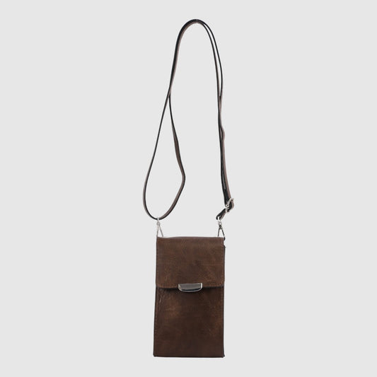 Sac à main pochette - ZAC | Brun
