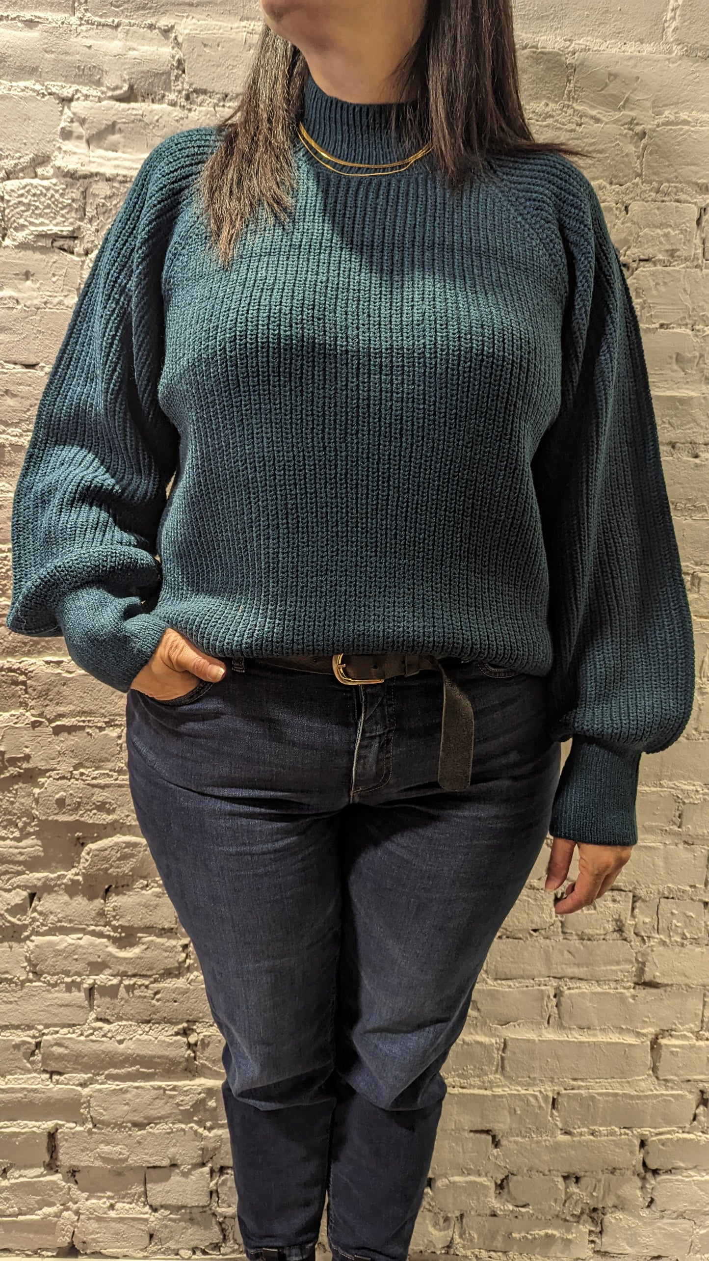 Tricot Otinka | Sarcelle