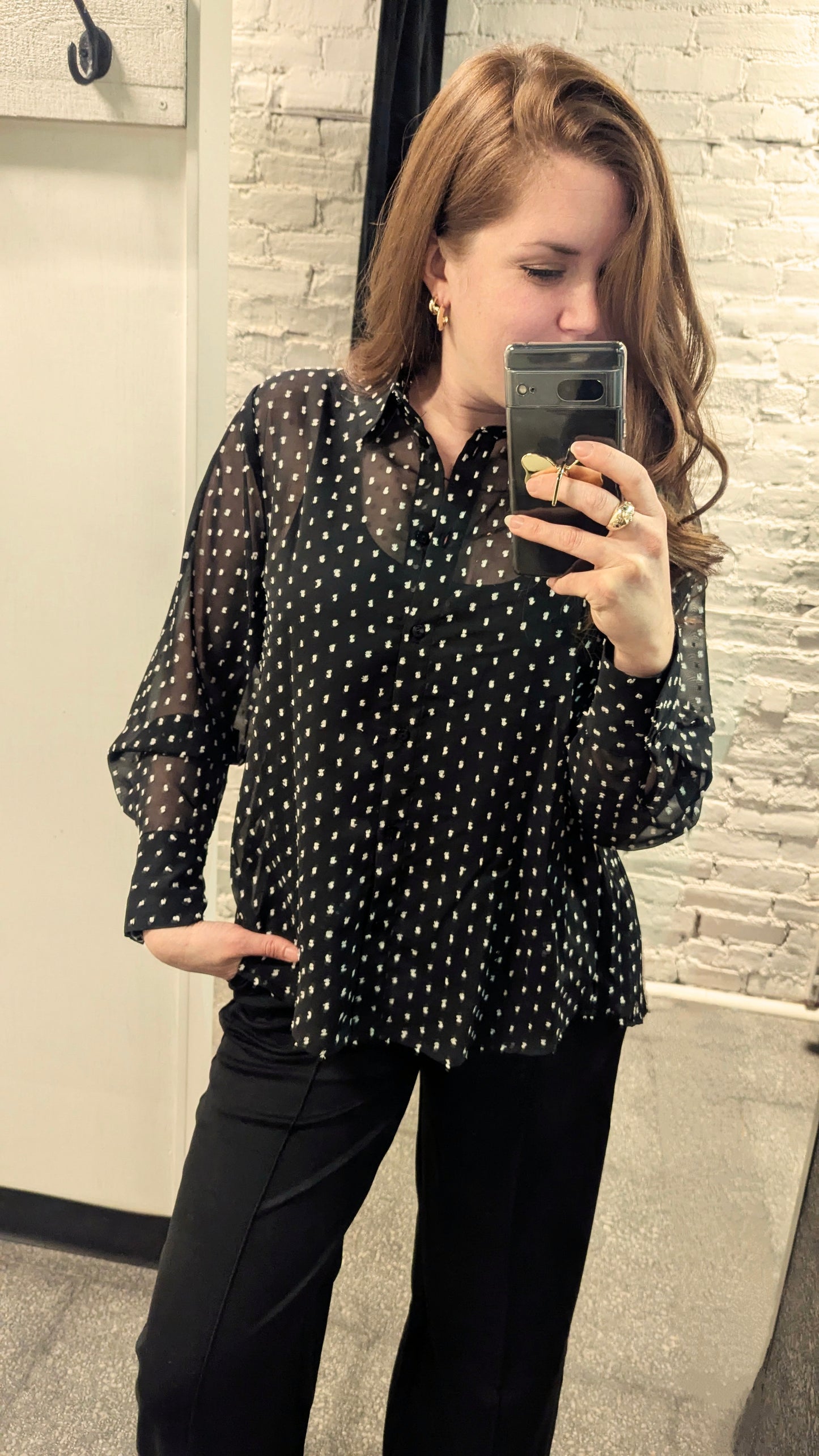 Blouse Nella | Noire