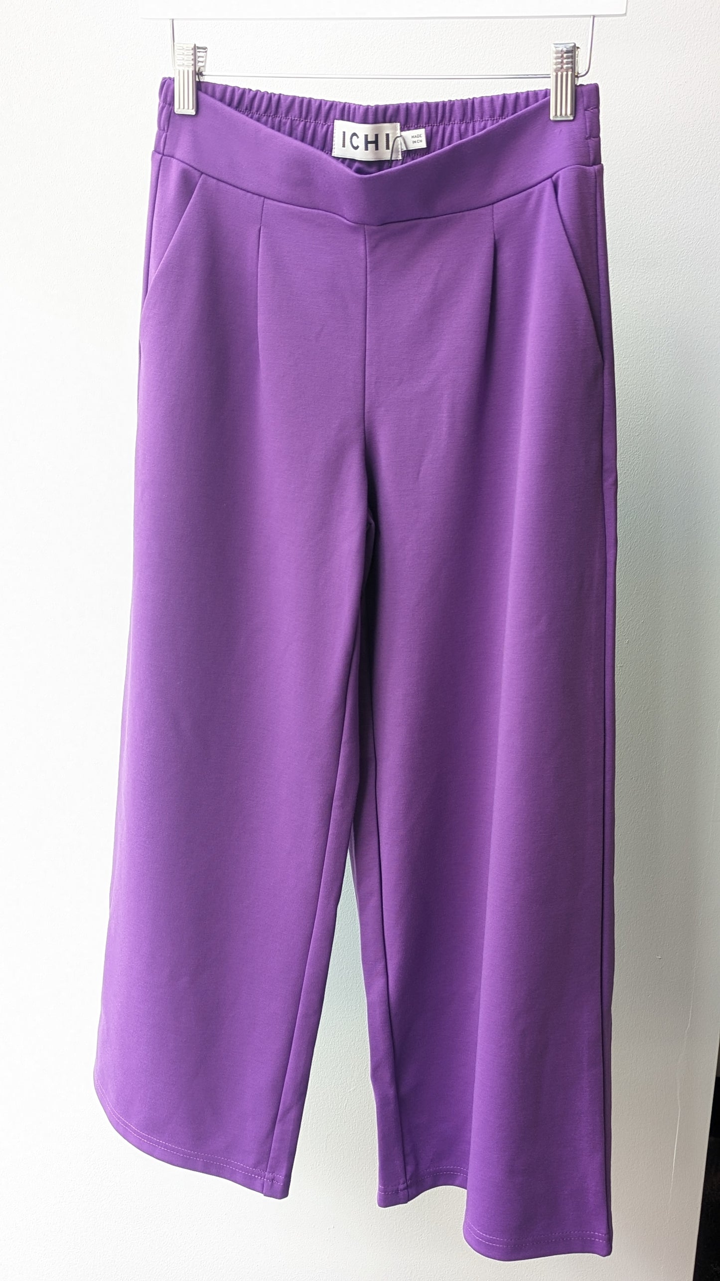 Pantalon Kate large | Amarante violet