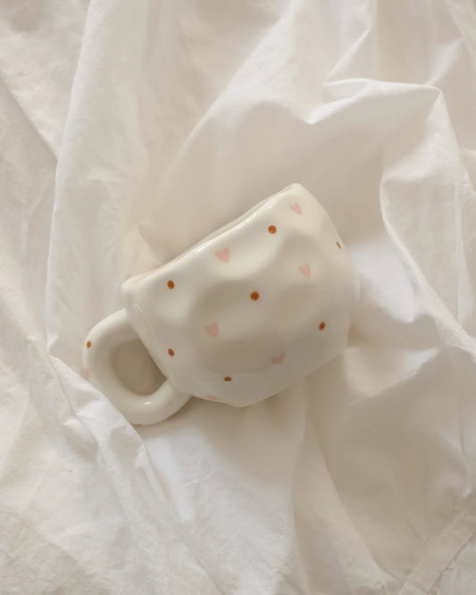 Tasse Amour picoté | Céramique