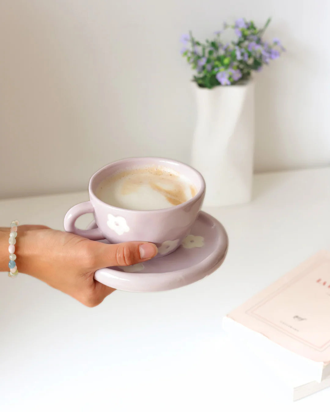Tasse Lily lilas | Céramique