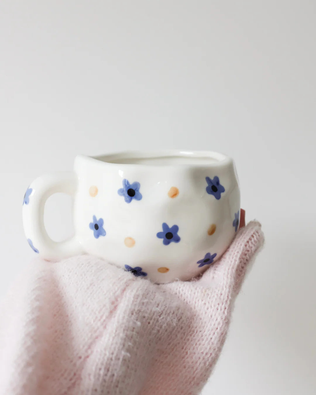 Tasse Fleurs bleues | Céramique