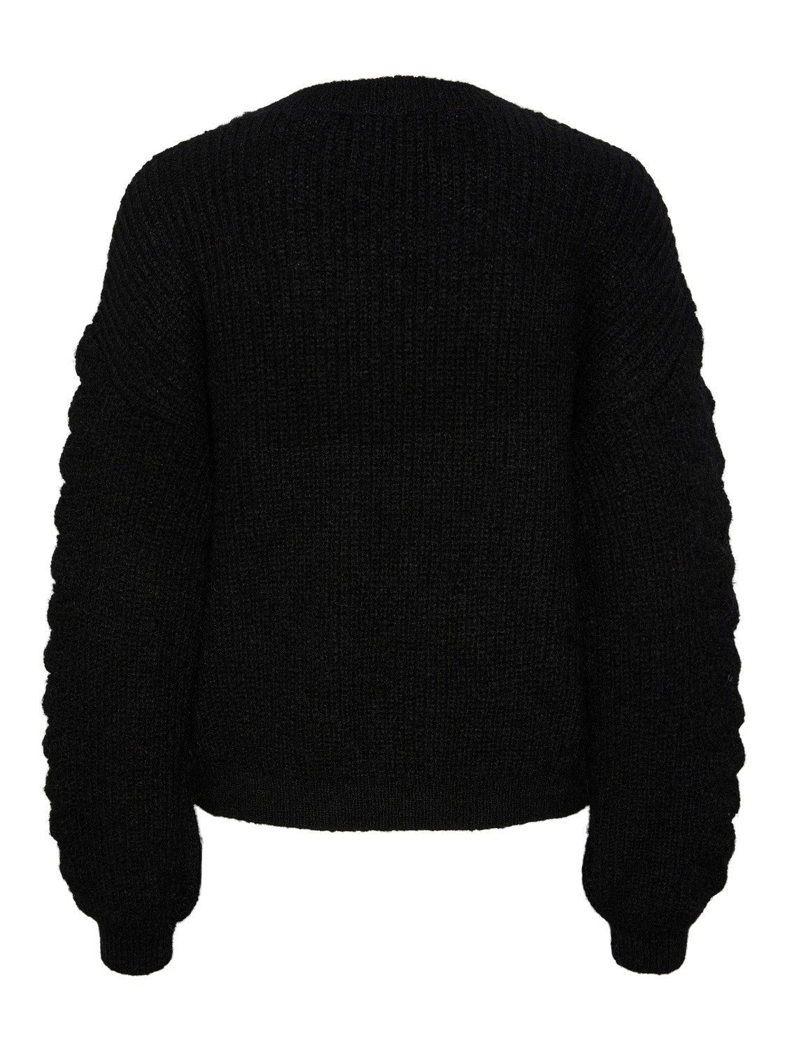 Tricot Scarlett col "v"| Noir