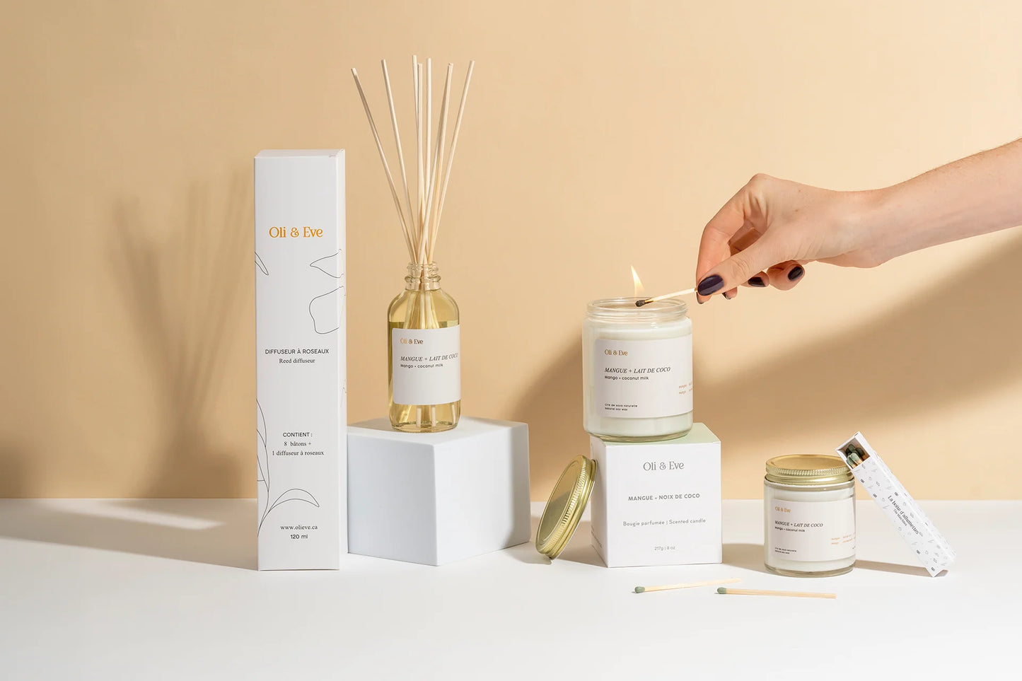 Diffuseur à roseaux | Basilic & Pamplemousse