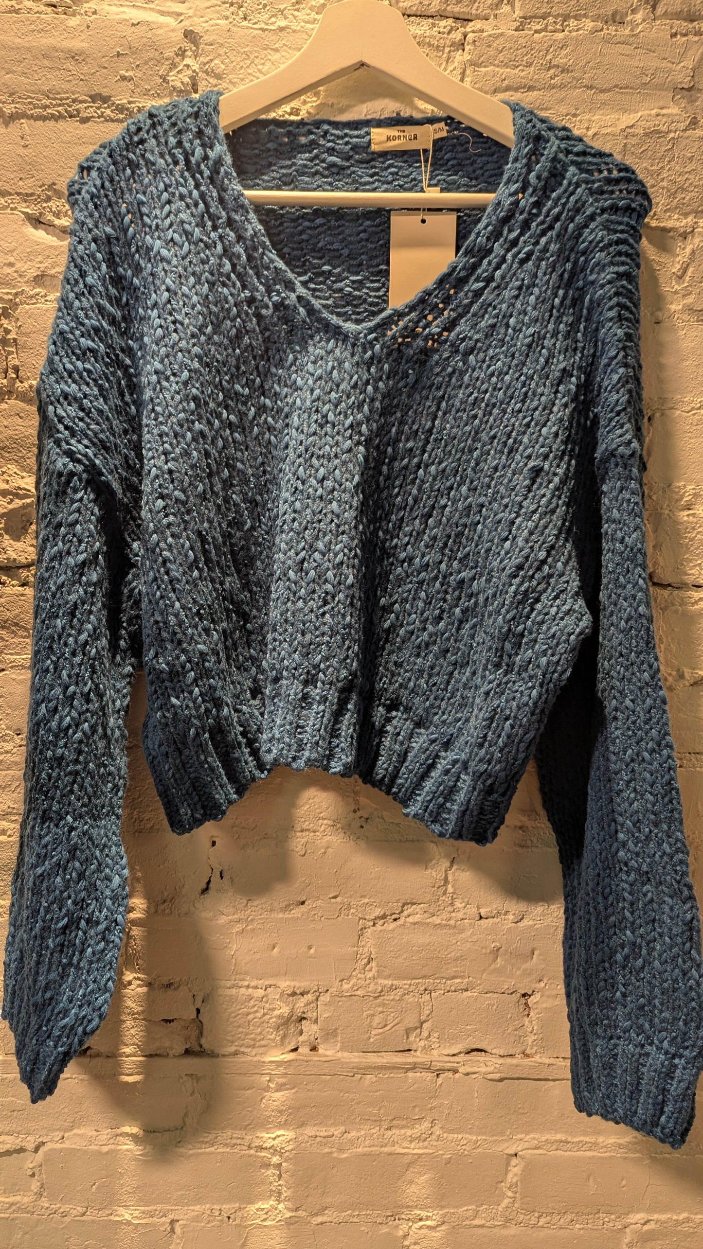 Tricot Paulina | Bleu