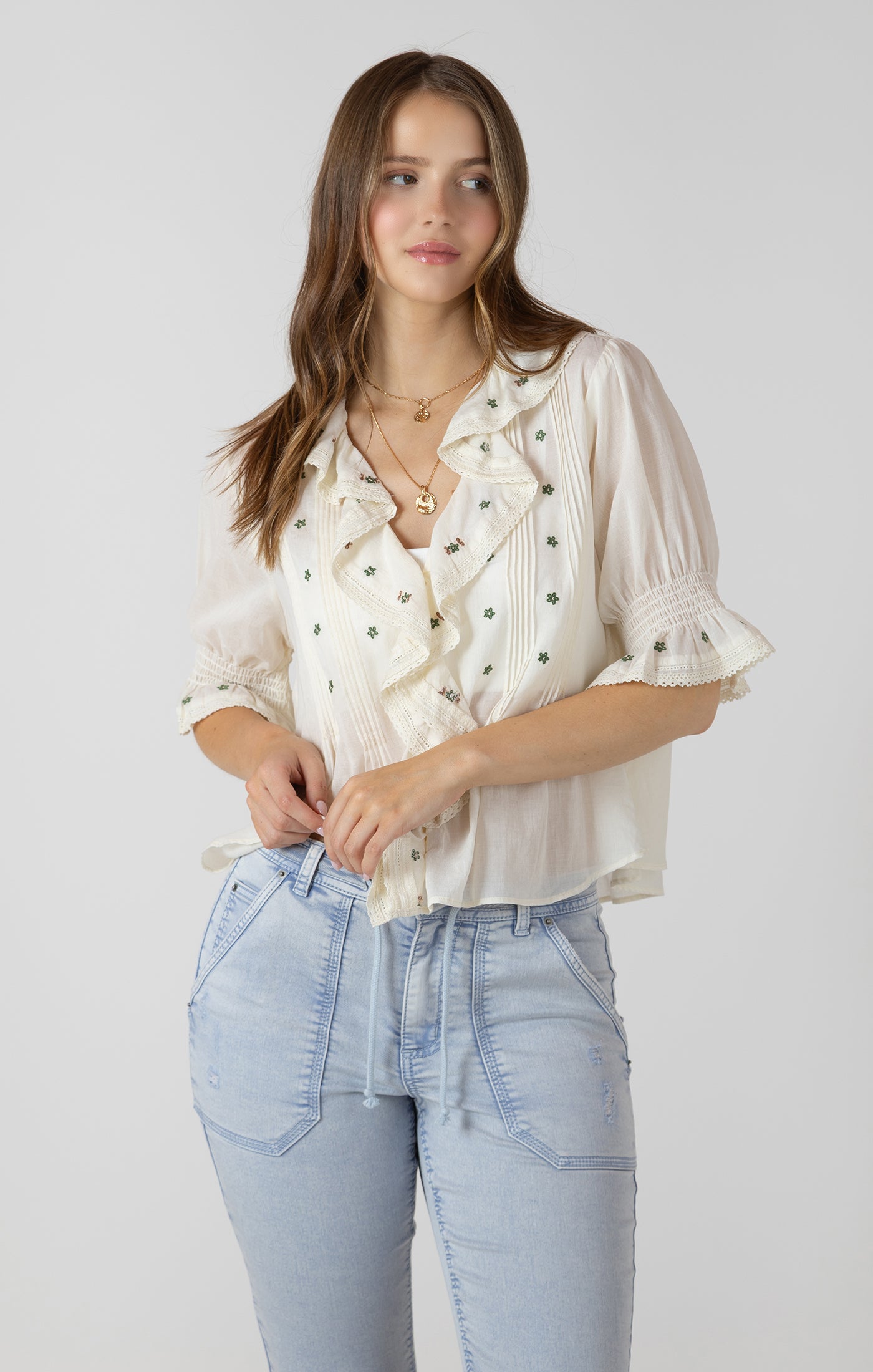 Blouse Kihlaé - Dex | Blanc cassé