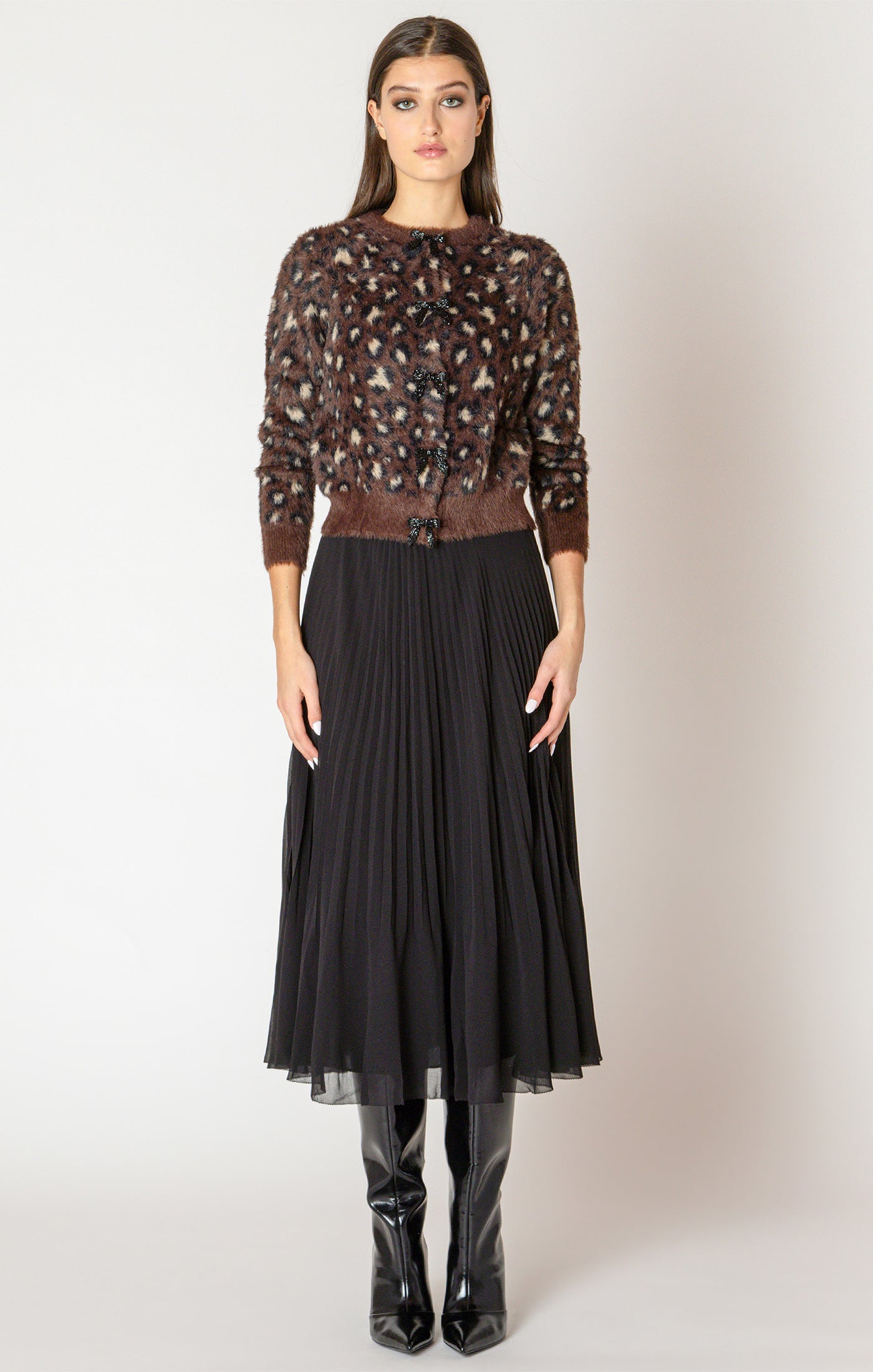 Cardigan Marion | Léopard