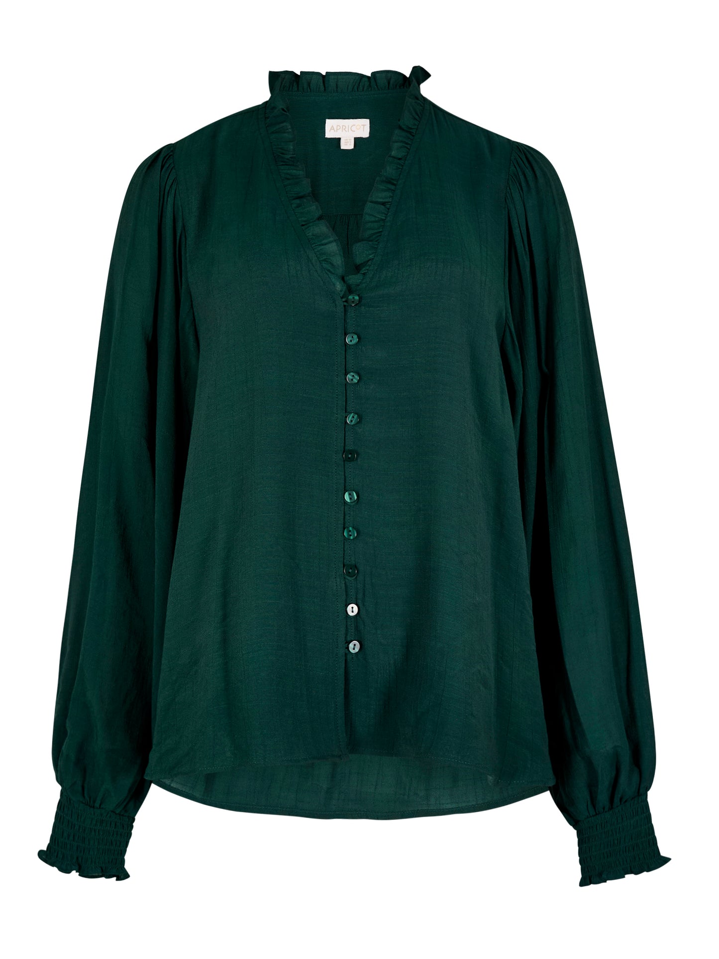 Blouse Boho | Vert émeraude