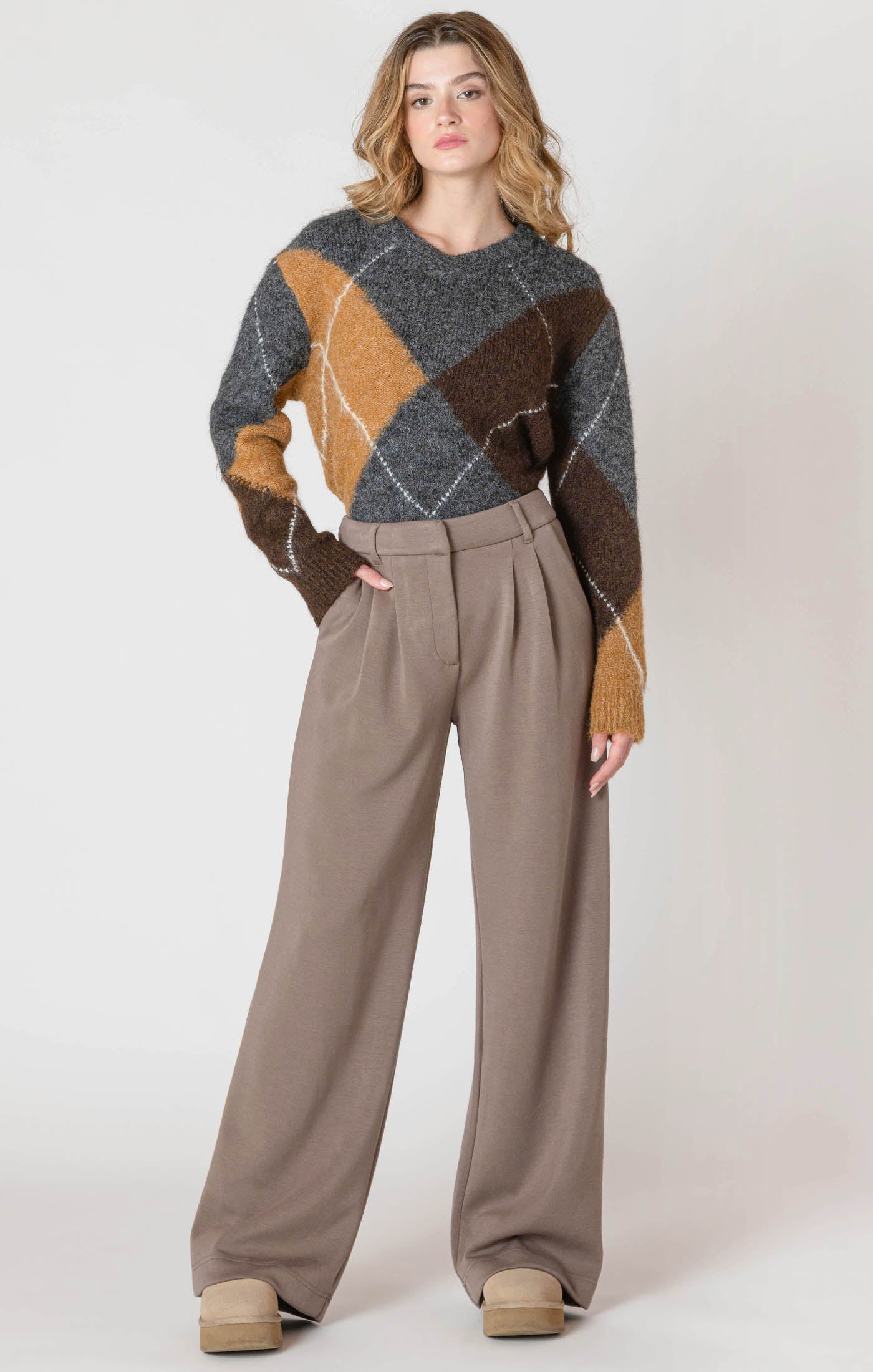 Pantalon Mia | Taupe