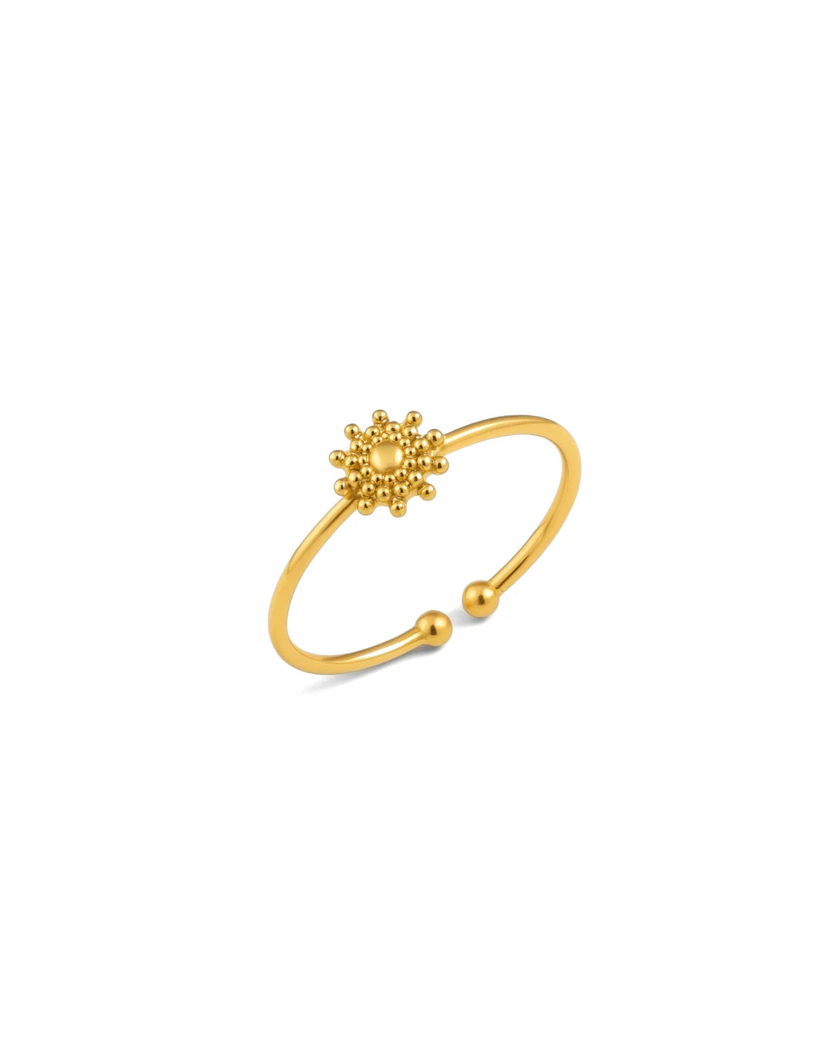 Bague ajustable Golden Hour | Or