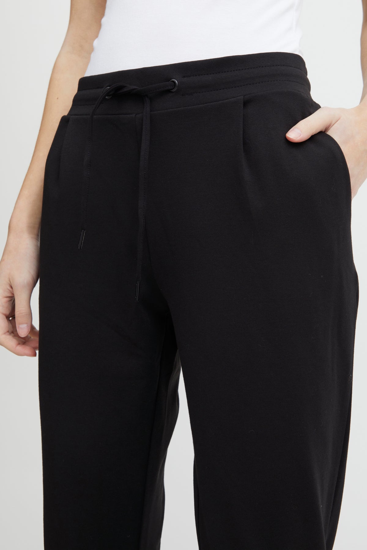 Pantalon Kate étroit long | Noir