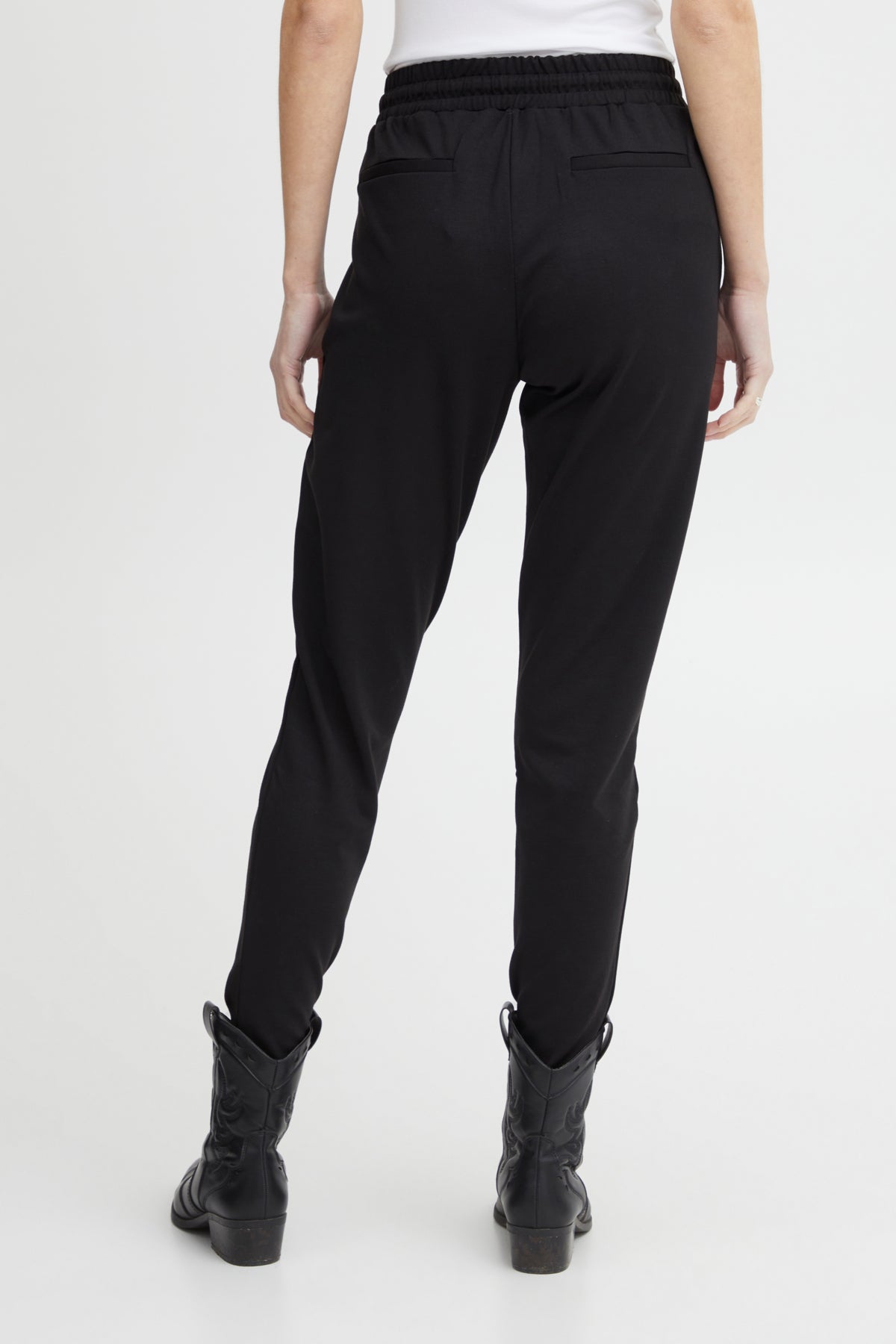 Pantalon Kate étroit long | Noir