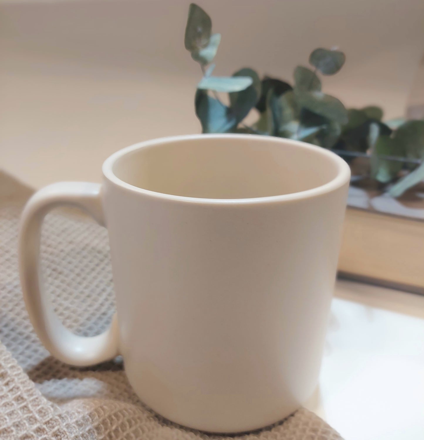 Tasse en grès | Beige Avoine