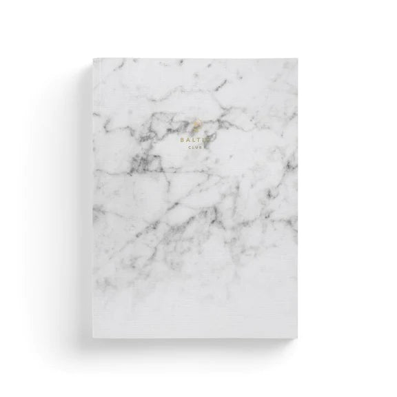 Carnet de note Marbre blanc | Beige Avoine