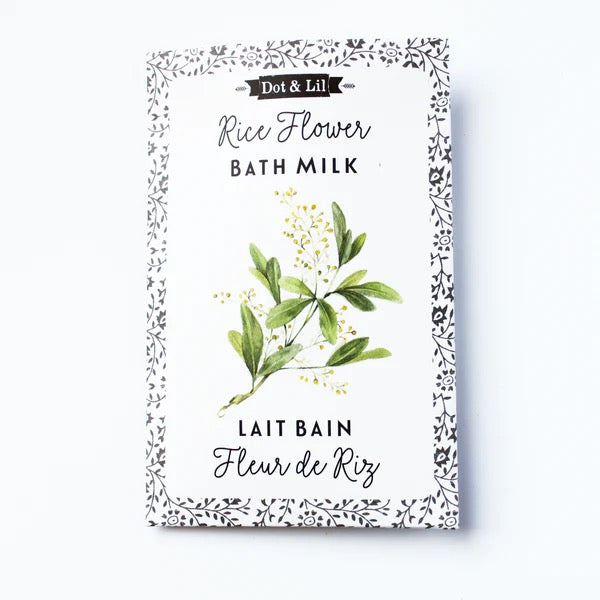 Sachet lait de bain | Fleur de riz