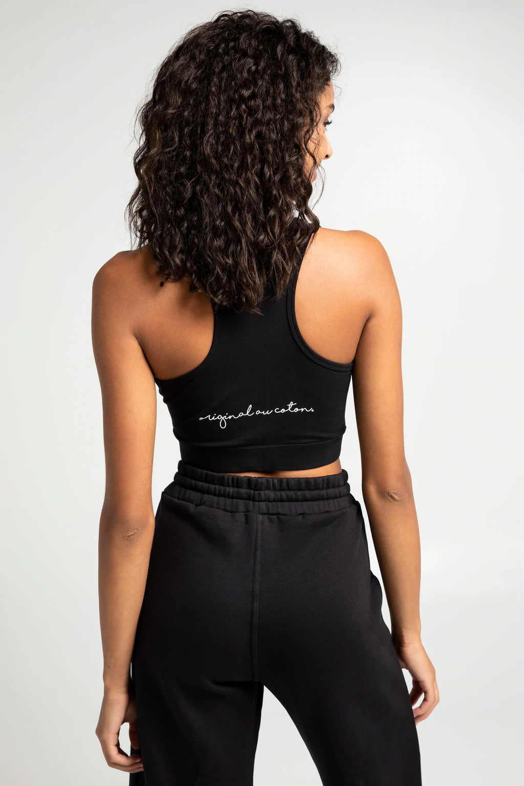 Haut sport en jersey extensible