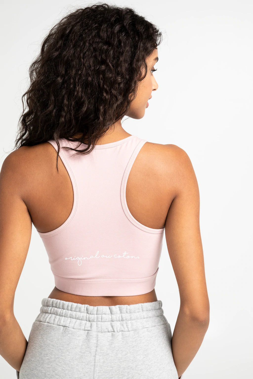 Haut sport en jersey extensible