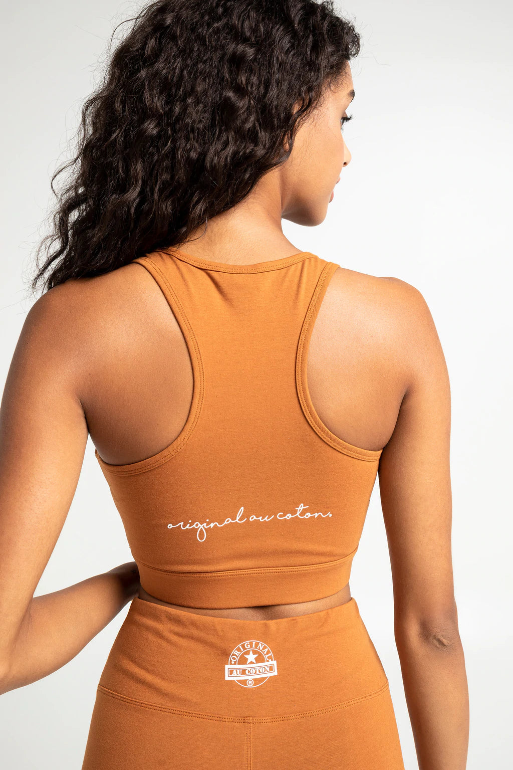 Haut sport en jersey extensible