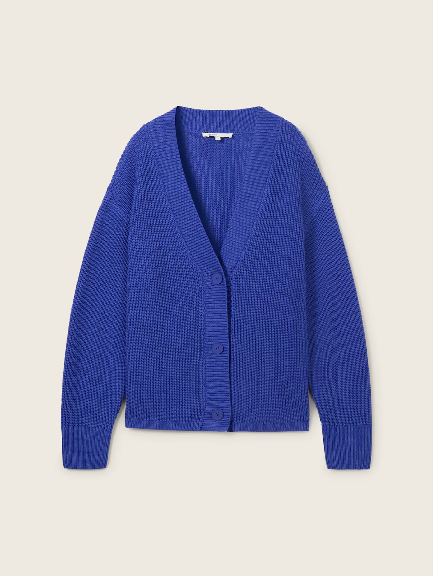 Cardigan avec boutons | Bleu