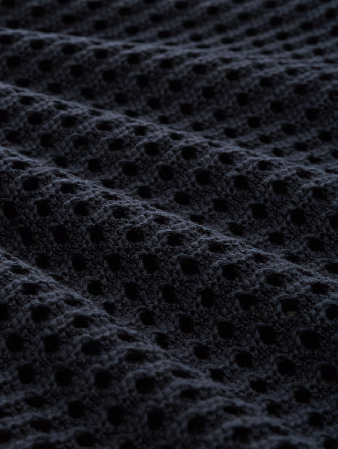 Tricot en maille | Marine