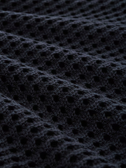 Tricot en maille | Marine