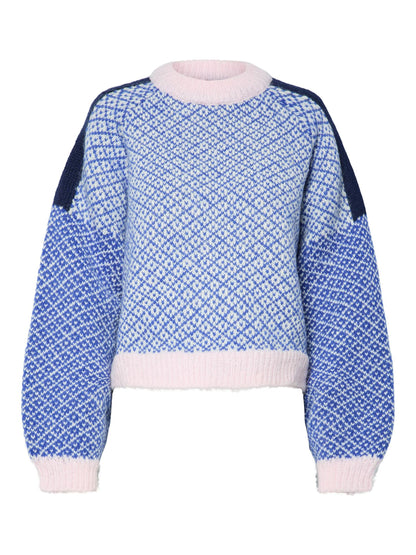 Tricot Remix | Mélange bleu