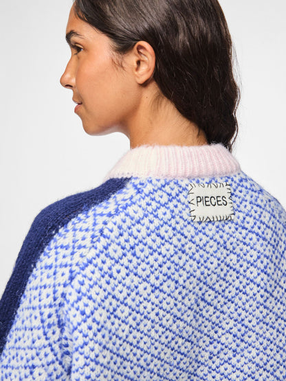 Tricot Remix | Mélange bleu