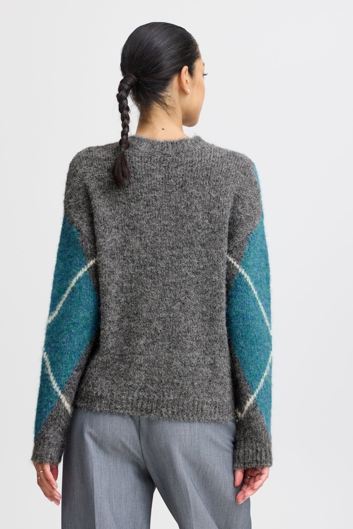 Tricot Miller | Bleu gris