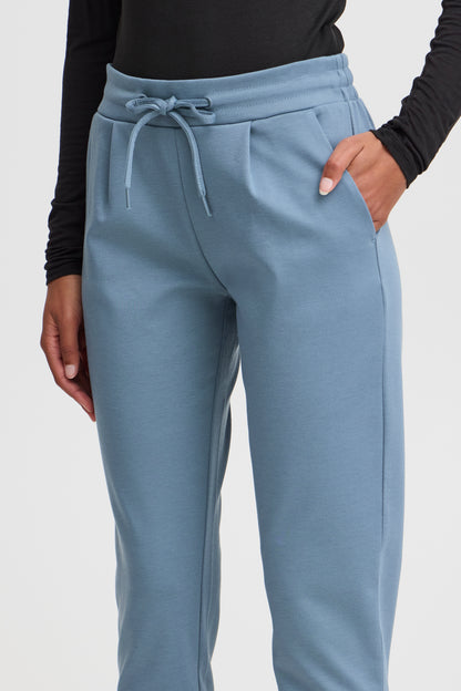 Pantalon Kate étroit long | Bleu mirage