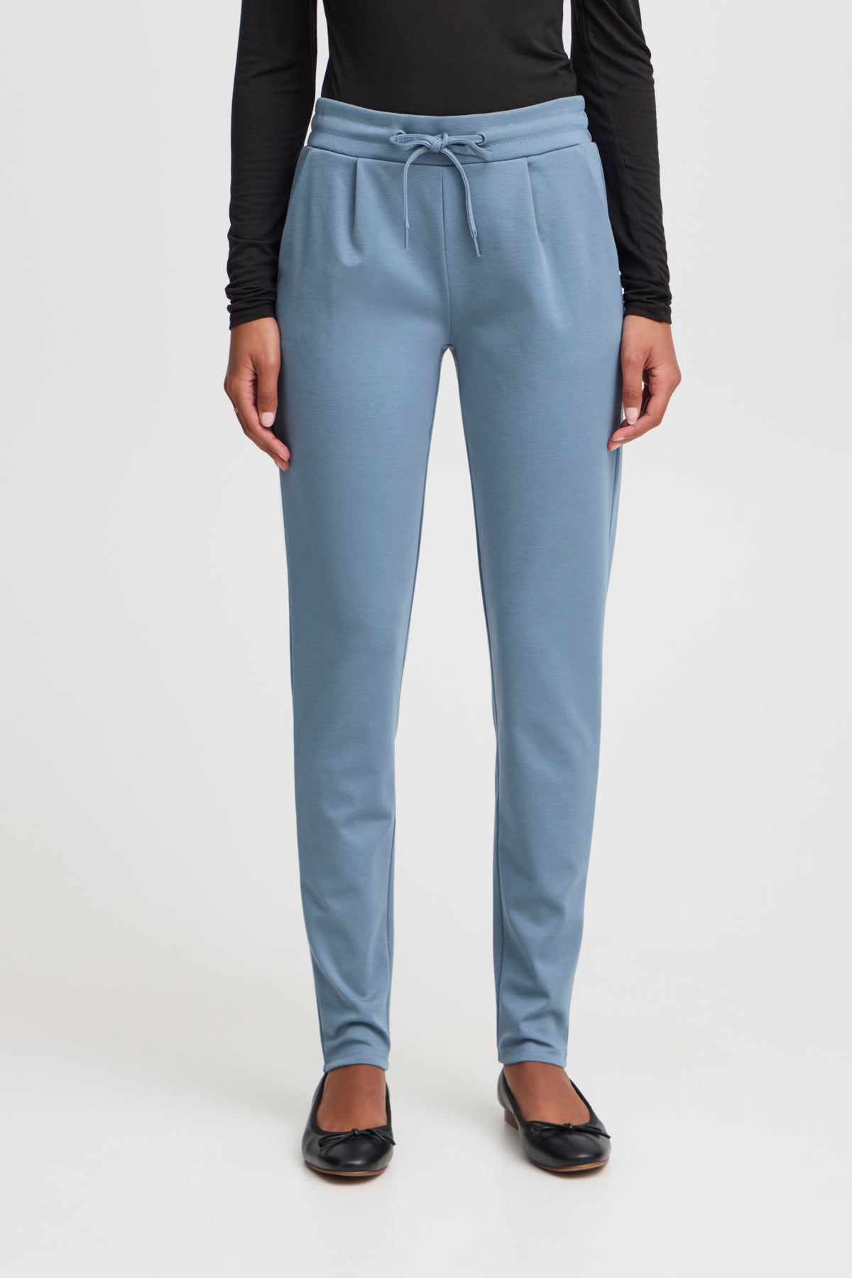 Pantalon Kate étroit long | Bleu mirage