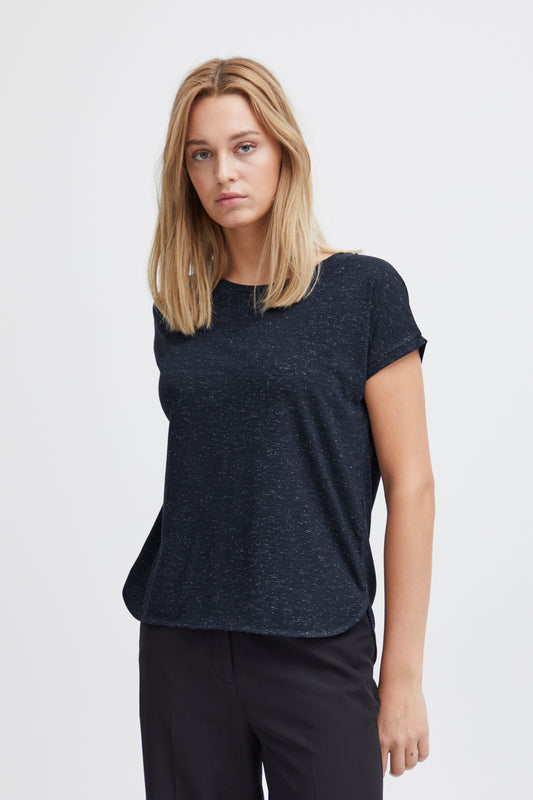 T-shirt Rebelle | Bleu marine