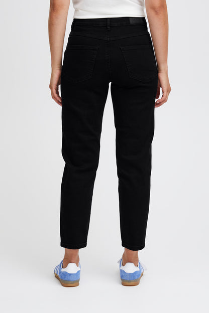 Jeans Raven court | Noir