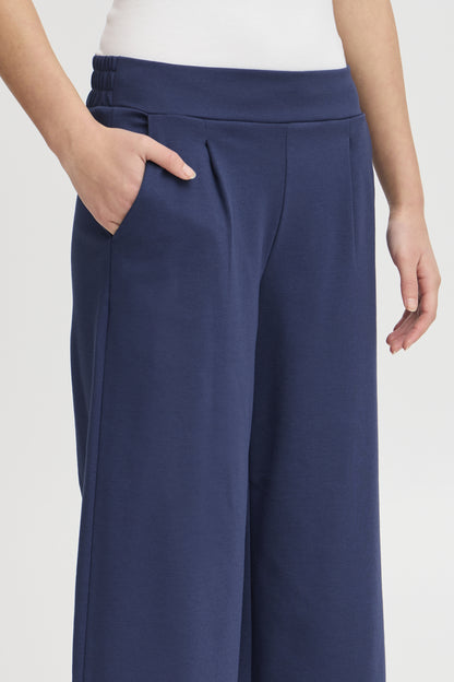 Pantalon Kate Court & Large | Bleu médiéval