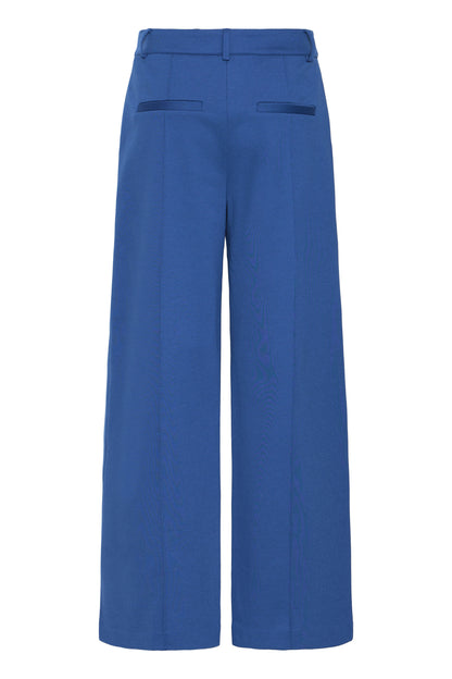 Pantalon Kate Large avec couture | Pivoine marine